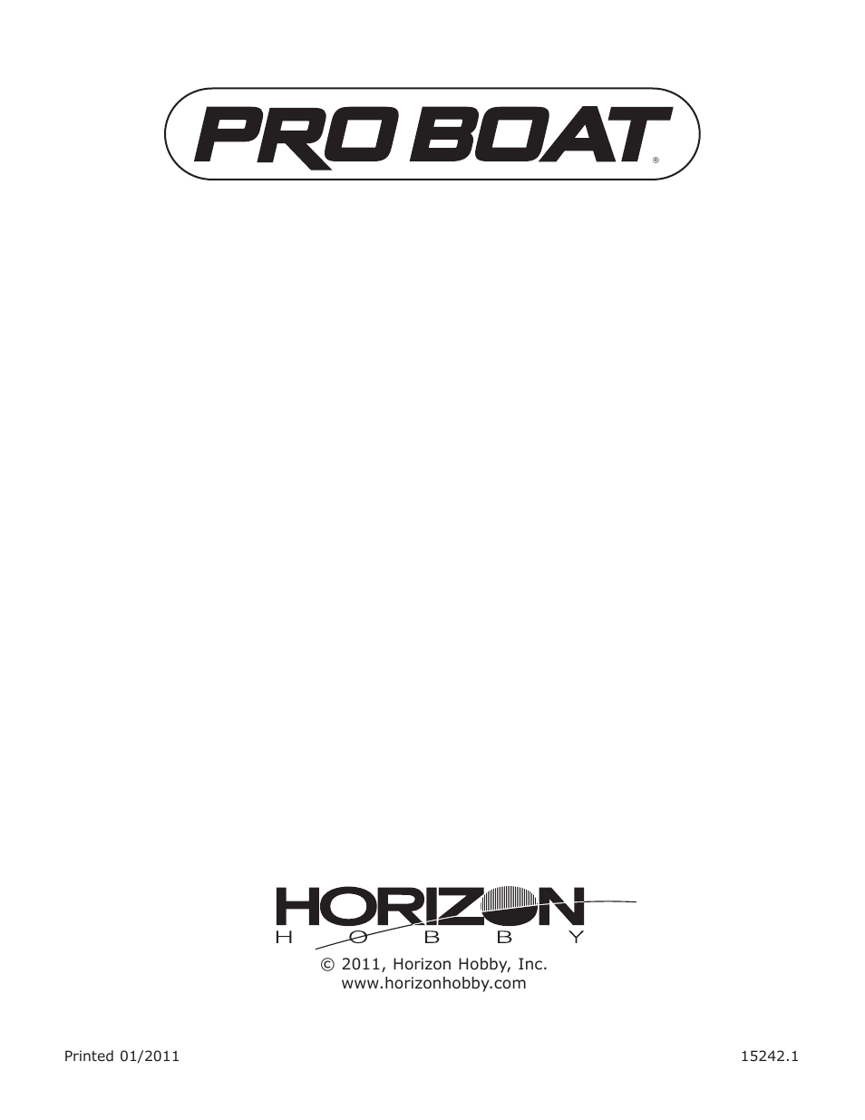 Pro Boat PRB2450S User Manual | Page 20 / 20