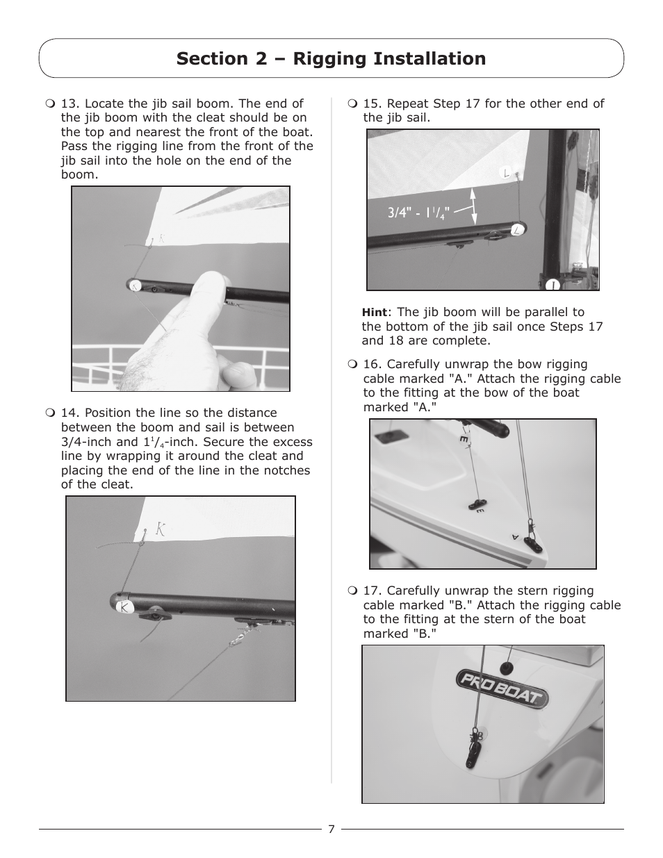 Pro Boat PRB2450S User Manual | Page 7 / 20