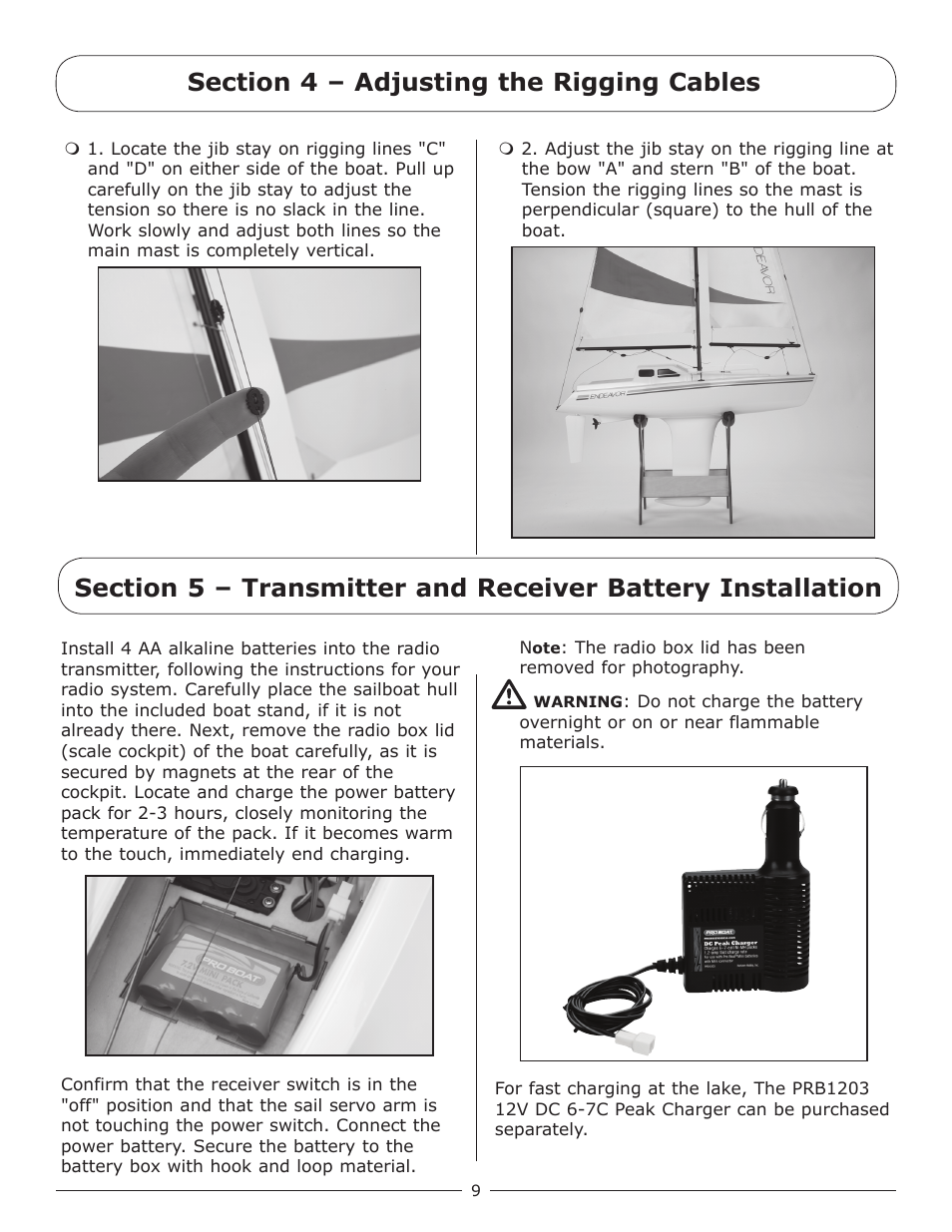 Pro Boat PRB2450S User Manual | Page 9 / 20