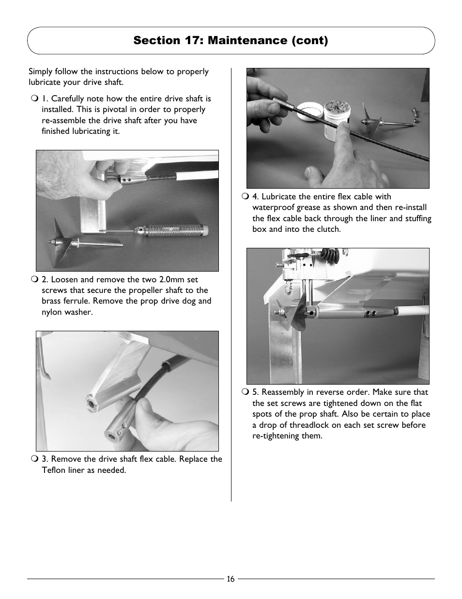 Pro Boat PRB2550 User Manual | Page 16 / 20