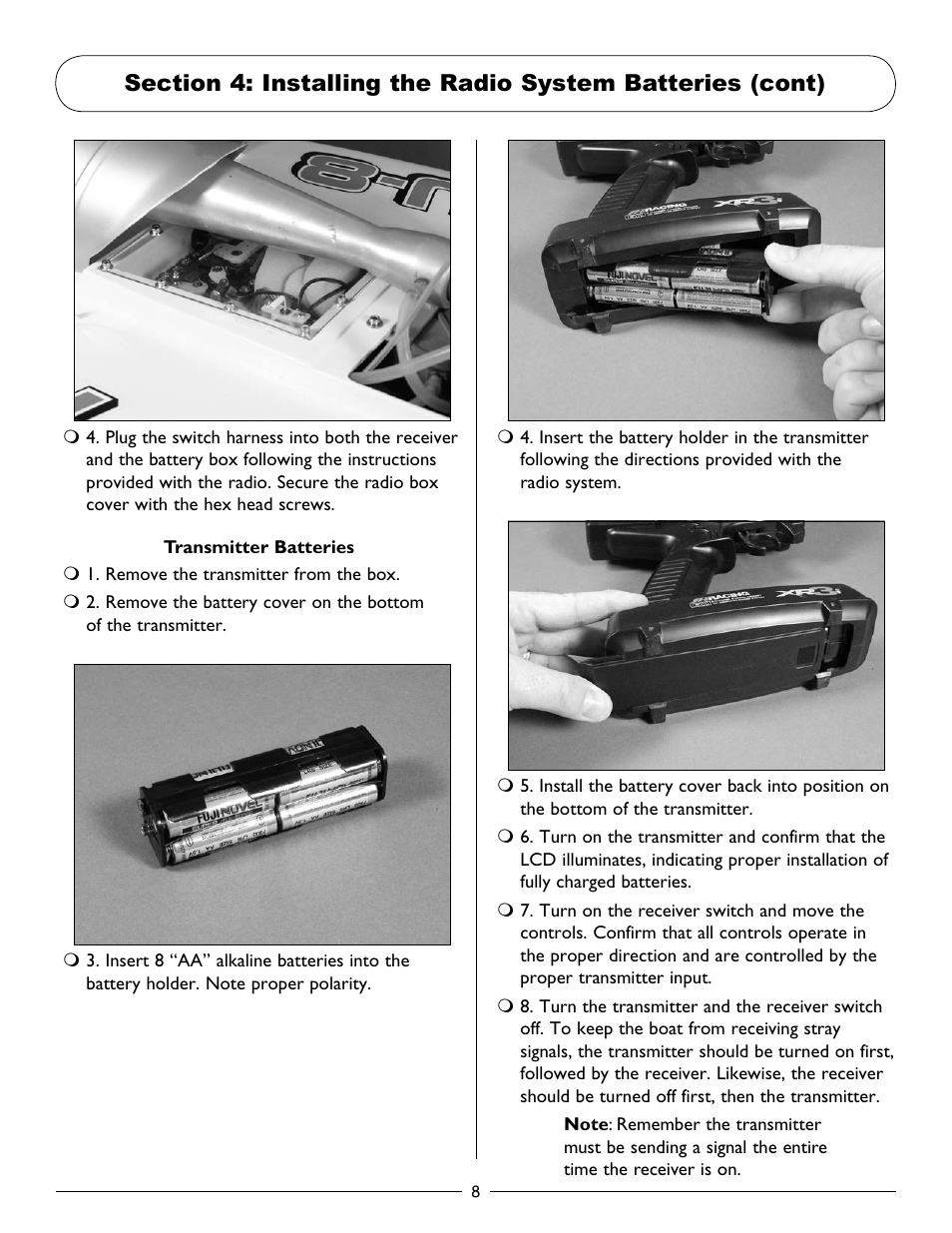 Pro Boat PRB2550 User Manual | Page 8 / 20