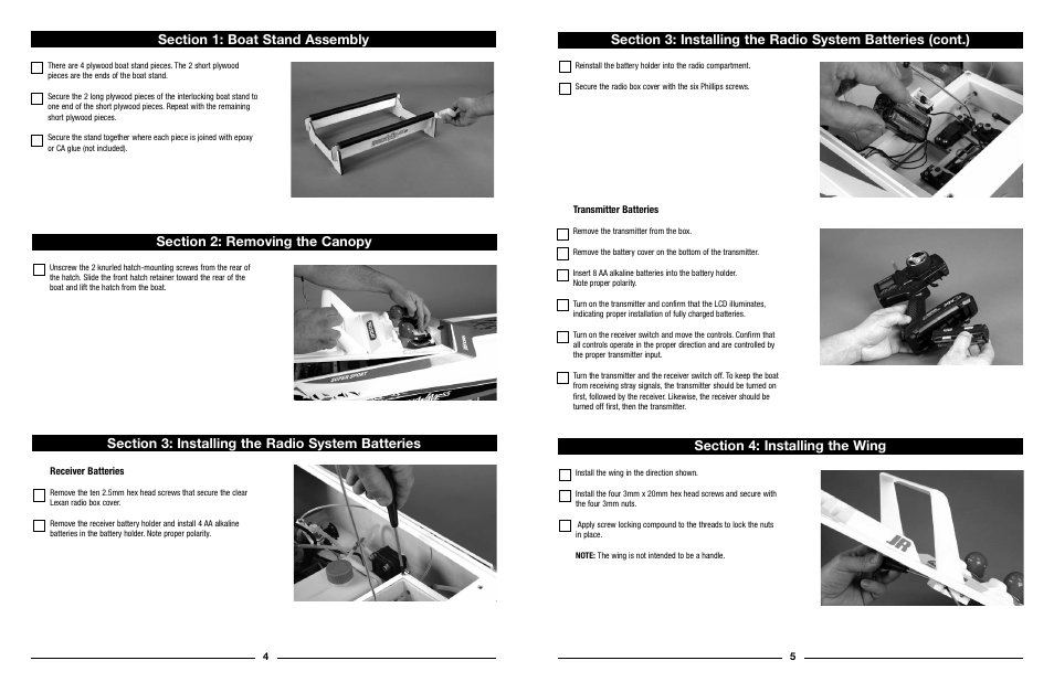Pro Boat PRB2650 User Manual | Page 3 / 8