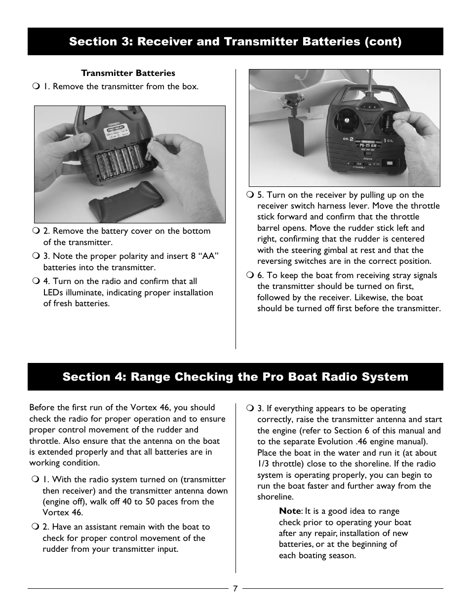 Pro Boat PRB2700 User Manual | Page 7 / 16