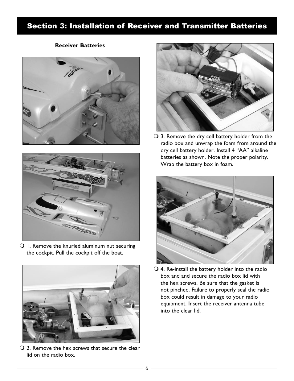 Pro Boat PRB2750 User Manual | Page 6 / 16