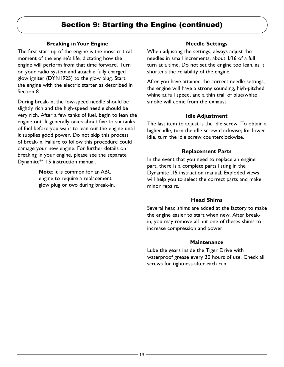 Pro Boat PRB2800 User Manual | Page 13 / 20