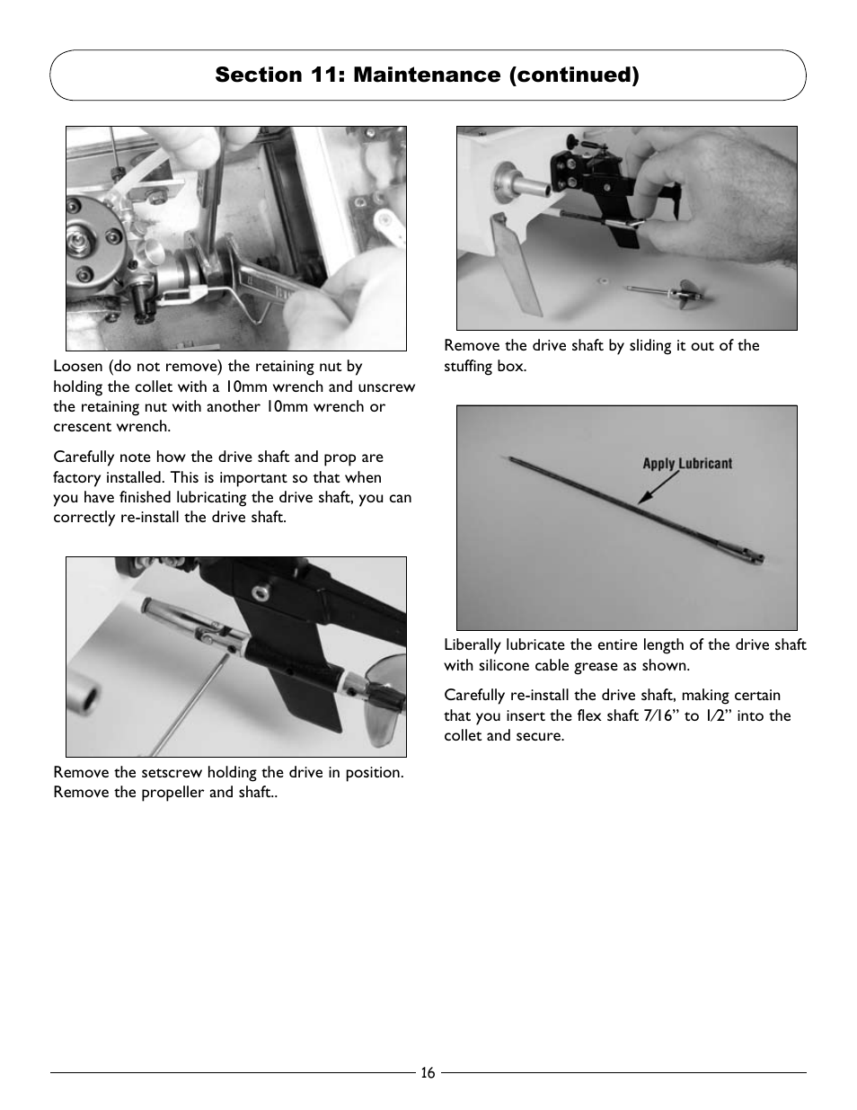 Pro Boat PRB2800 User Manual | Page 16 / 20