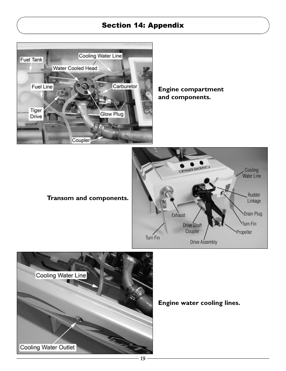 Section 14: appendix | Pro Boat PRB2800 User Manual | Page 19 / 20