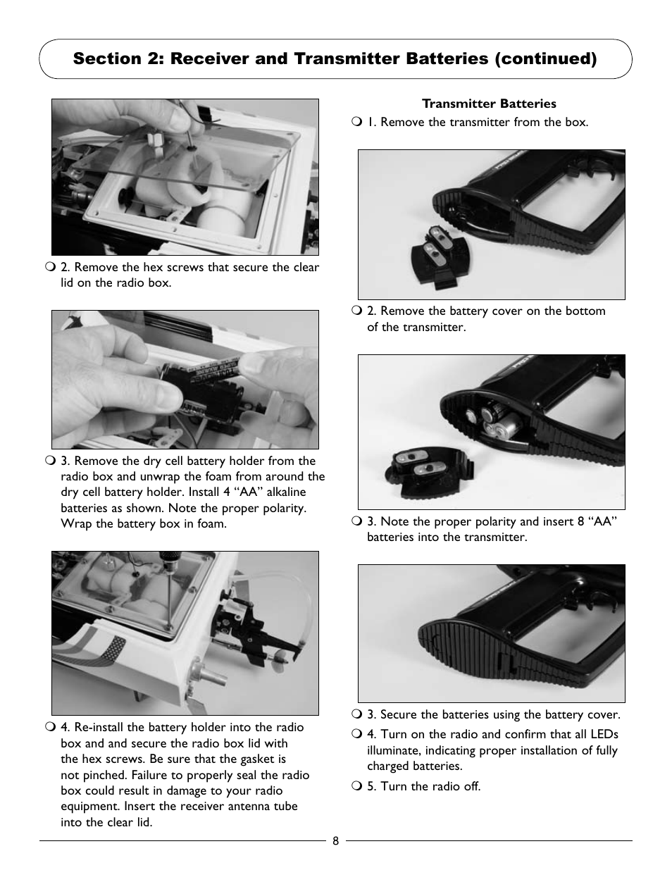 Pro Boat PRB2800 User Manual | Page 8 / 20