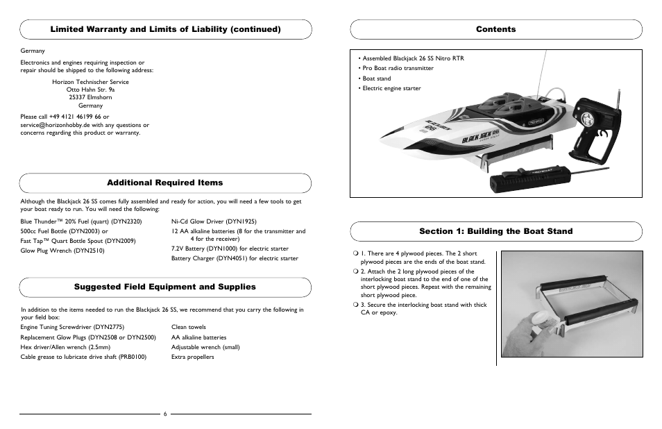 Pro Boat PRB2800T User Manual | Page 4 / 11