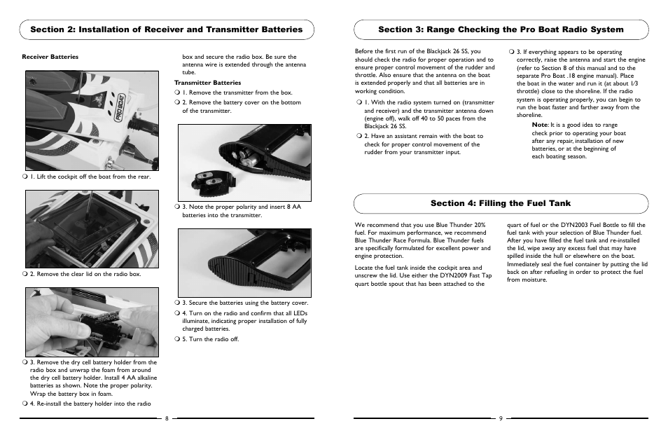 Pro Boat PRB2800T User Manual | Page 5 / 11