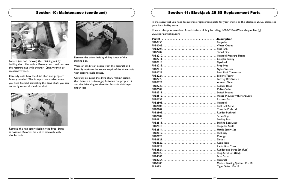 Pro Boat PRB2800T User Manual | Page 9 / 11