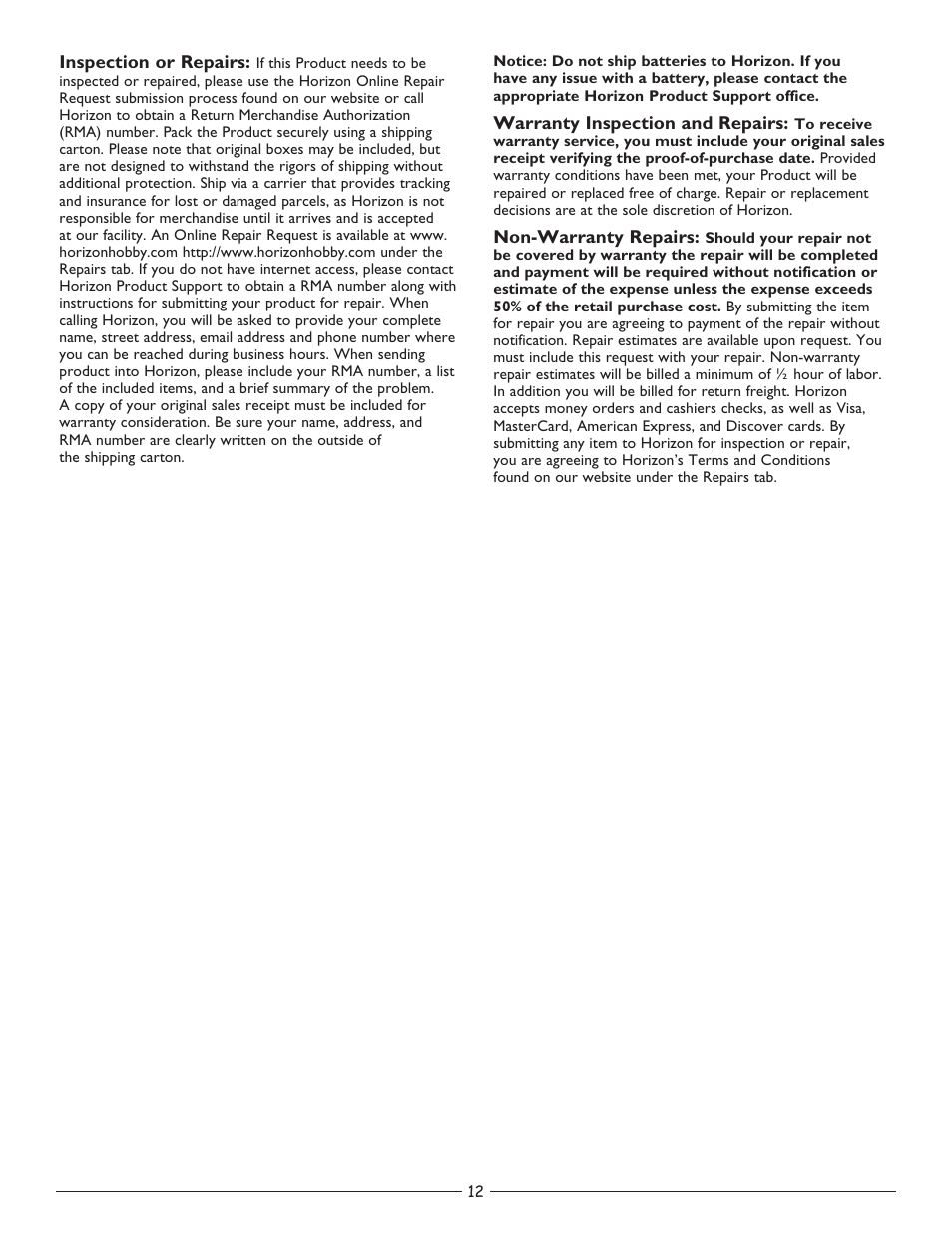 Pro Boat PRB2850BD User Manual | Page 12 / 16