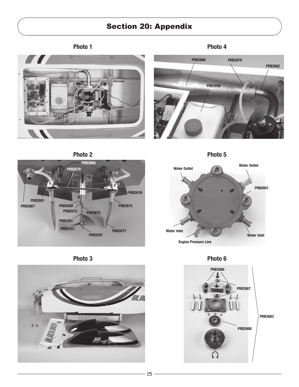 Pro Boat PRB2850BD User Manual | Page 15 / 16