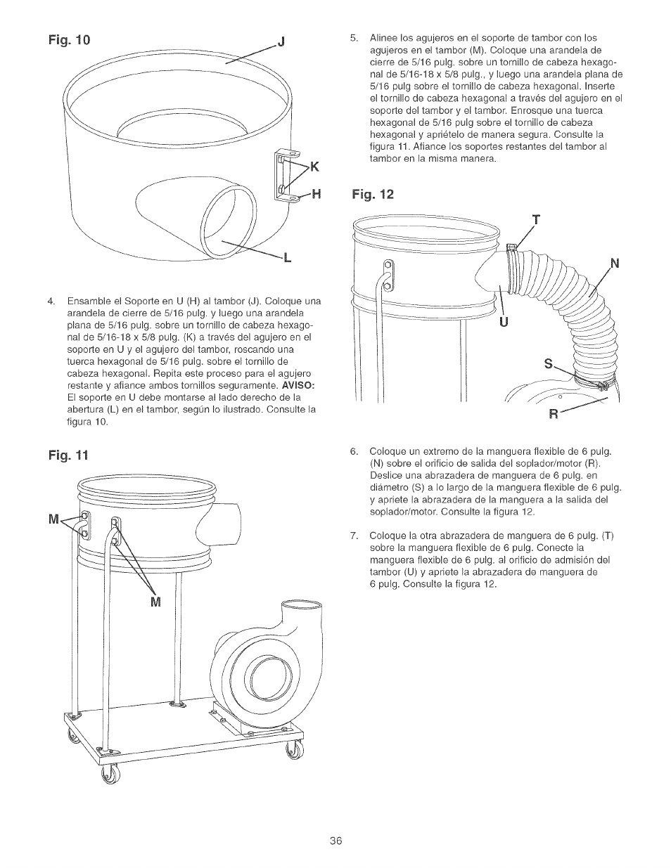 Fig. 12 fig„ 11 | Craftsman 152.213371 User Manual | Page 36 / 48