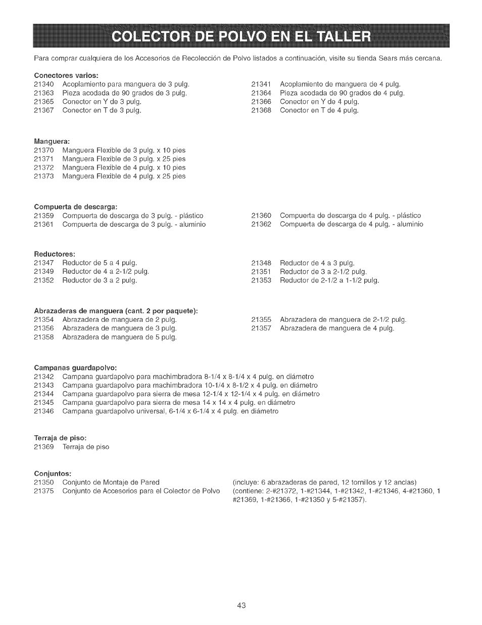 Craftsman 152.213371 User Manual | Page 43 / 48