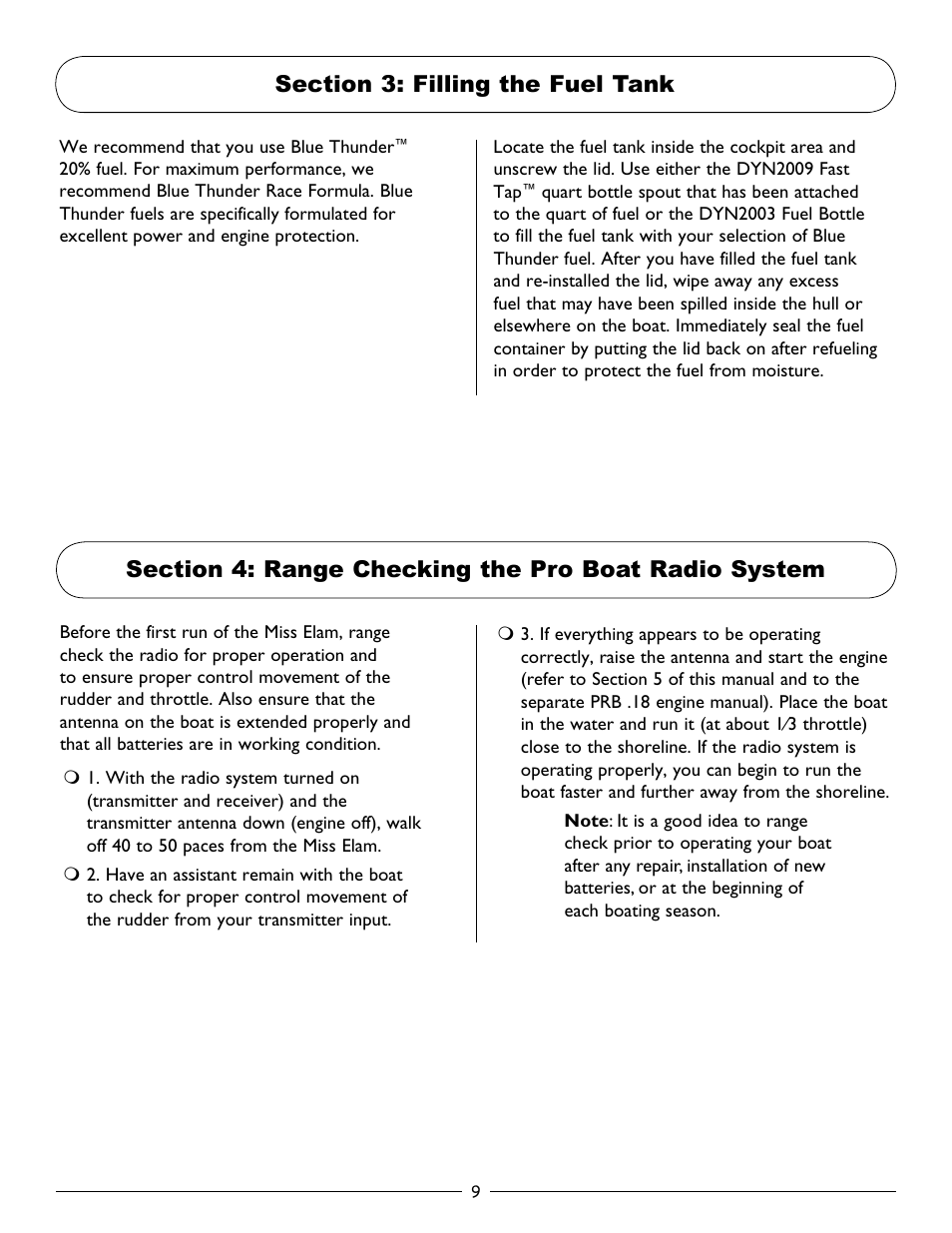 Pro Boat PRB2900T User Manual | Page 9 / 16