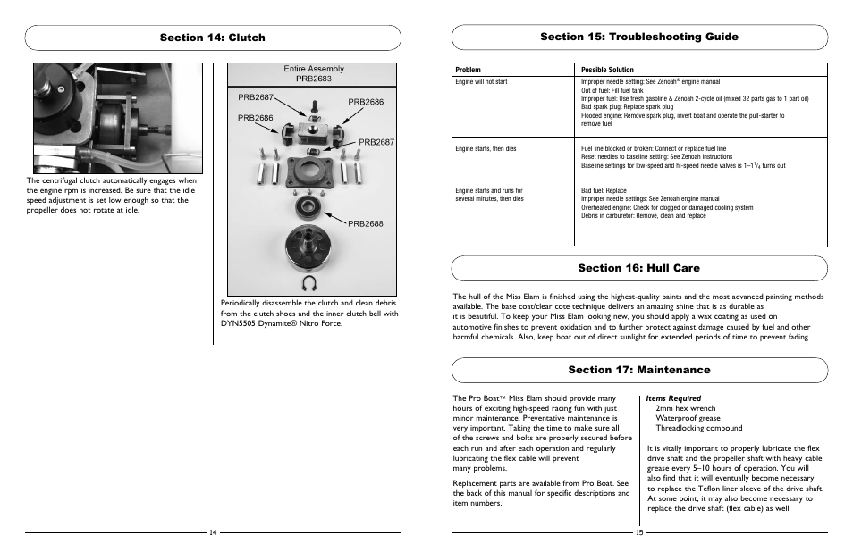 Pro Boat PRB2950 User Manual | Page 8 / 11