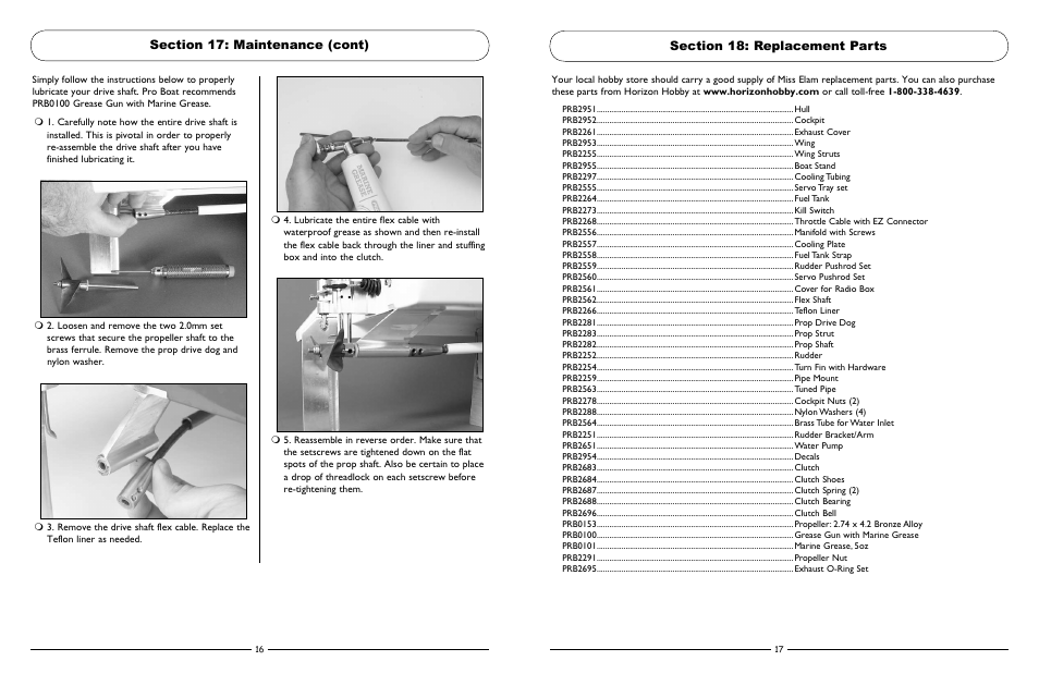 Pro Boat PRB2950 User Manual | Page 9 / 11