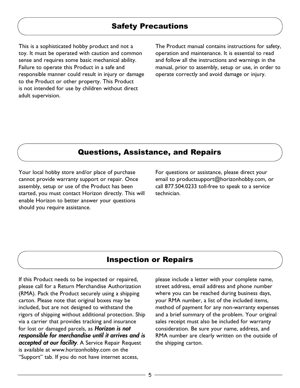 Pro Boat PRB3002 Owners Manual User Manual | Page 5 / 16