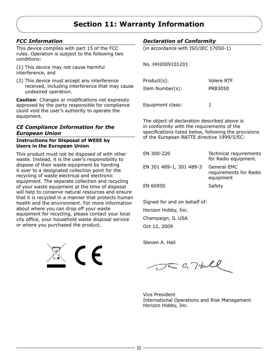 Pro Boat PRB3050 User Manual | Page 11 / 12