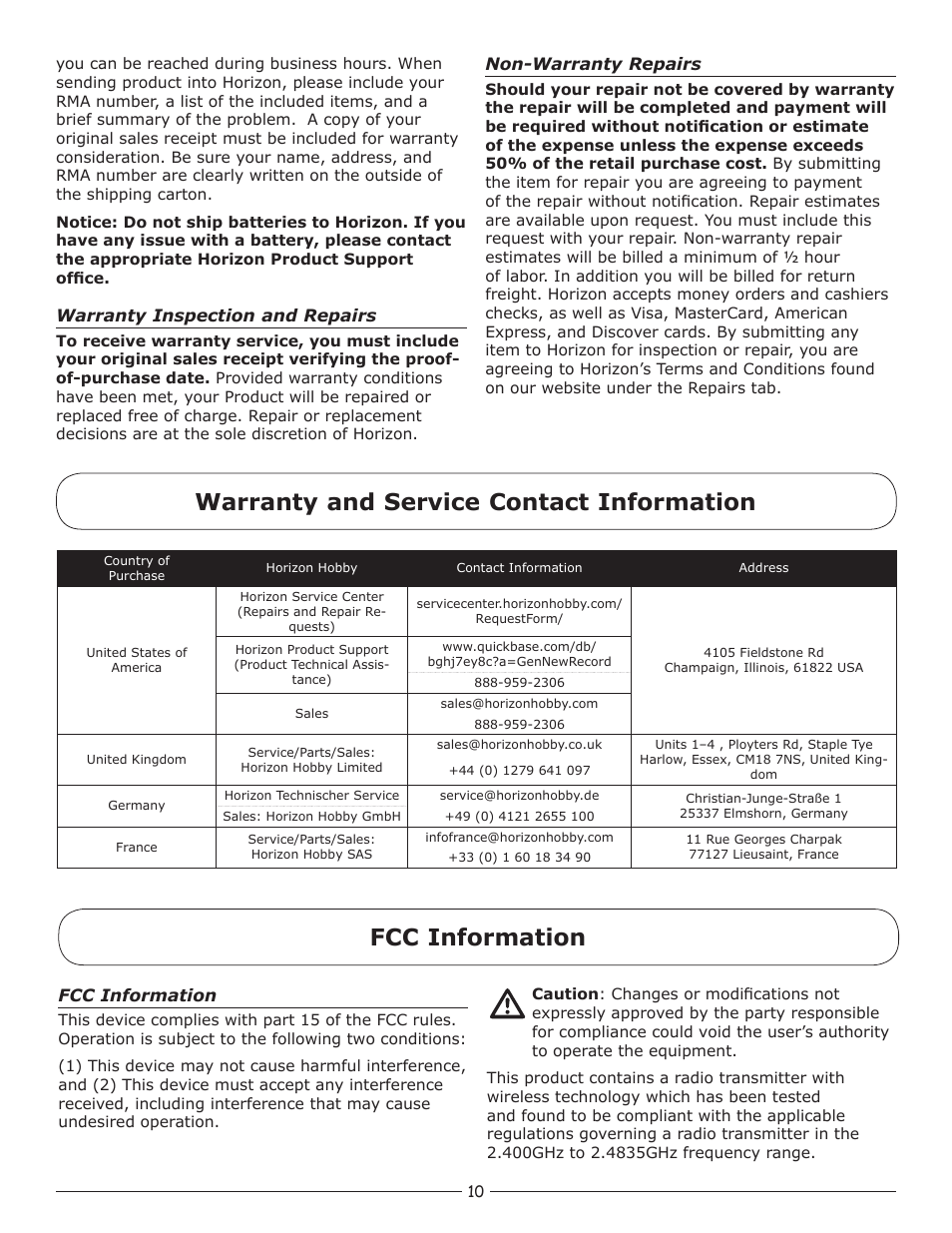 Pro Boat PRB3050S User Manual | Page 10 / 16