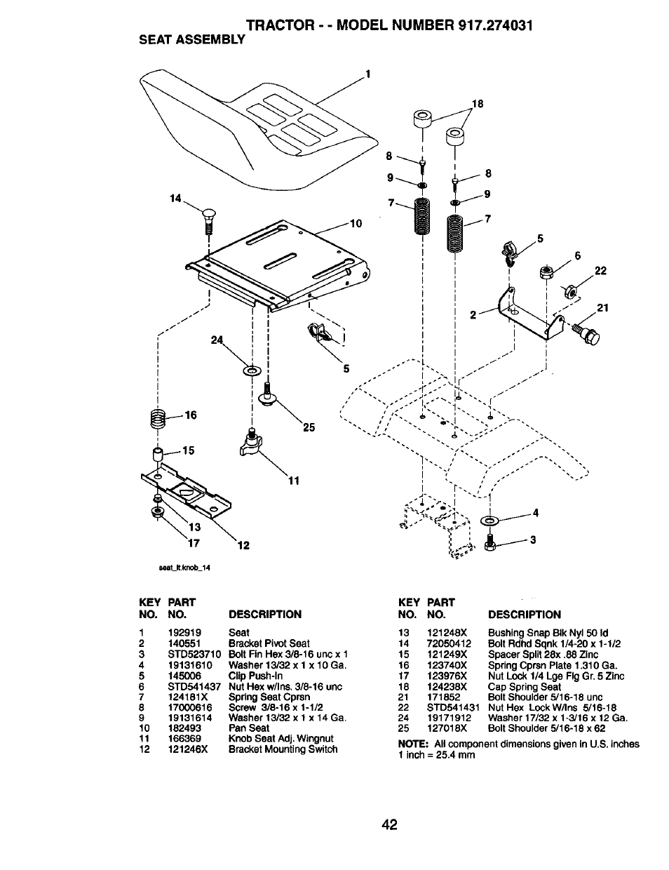 Craftsman 917.274031 User Manual | Page 42 / 56