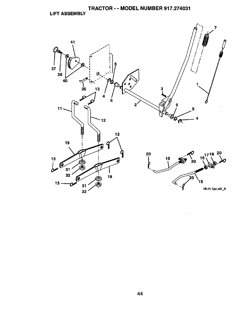 Craftsman 917.274031 User Manual | Page 44 / 56