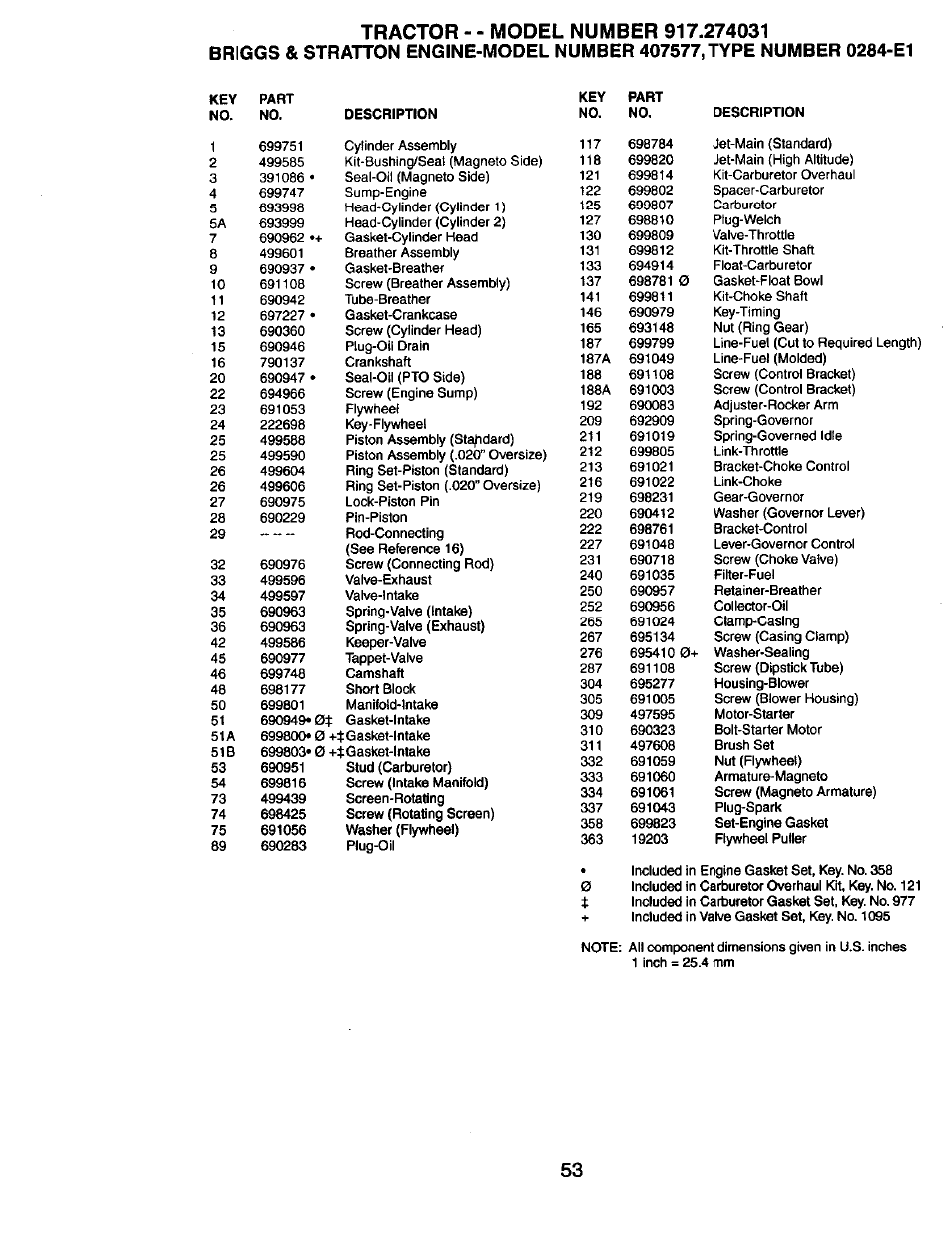 Craftsman 917.274031 User Manual | Page 53 / 56