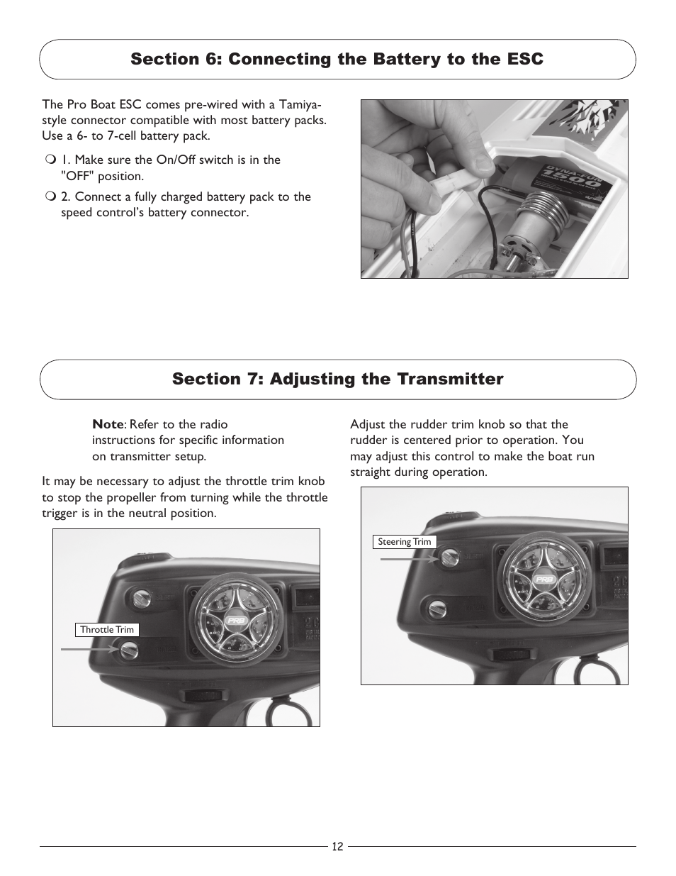 Pro Boat PRB3100 User Manual | Page 12 / 16