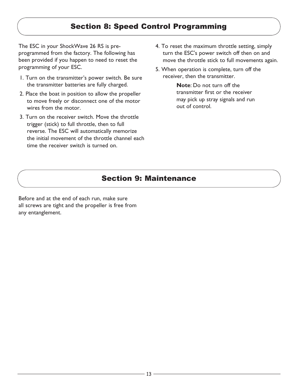 Pro Boat PRB3100 User Manual | Page 13 / 16