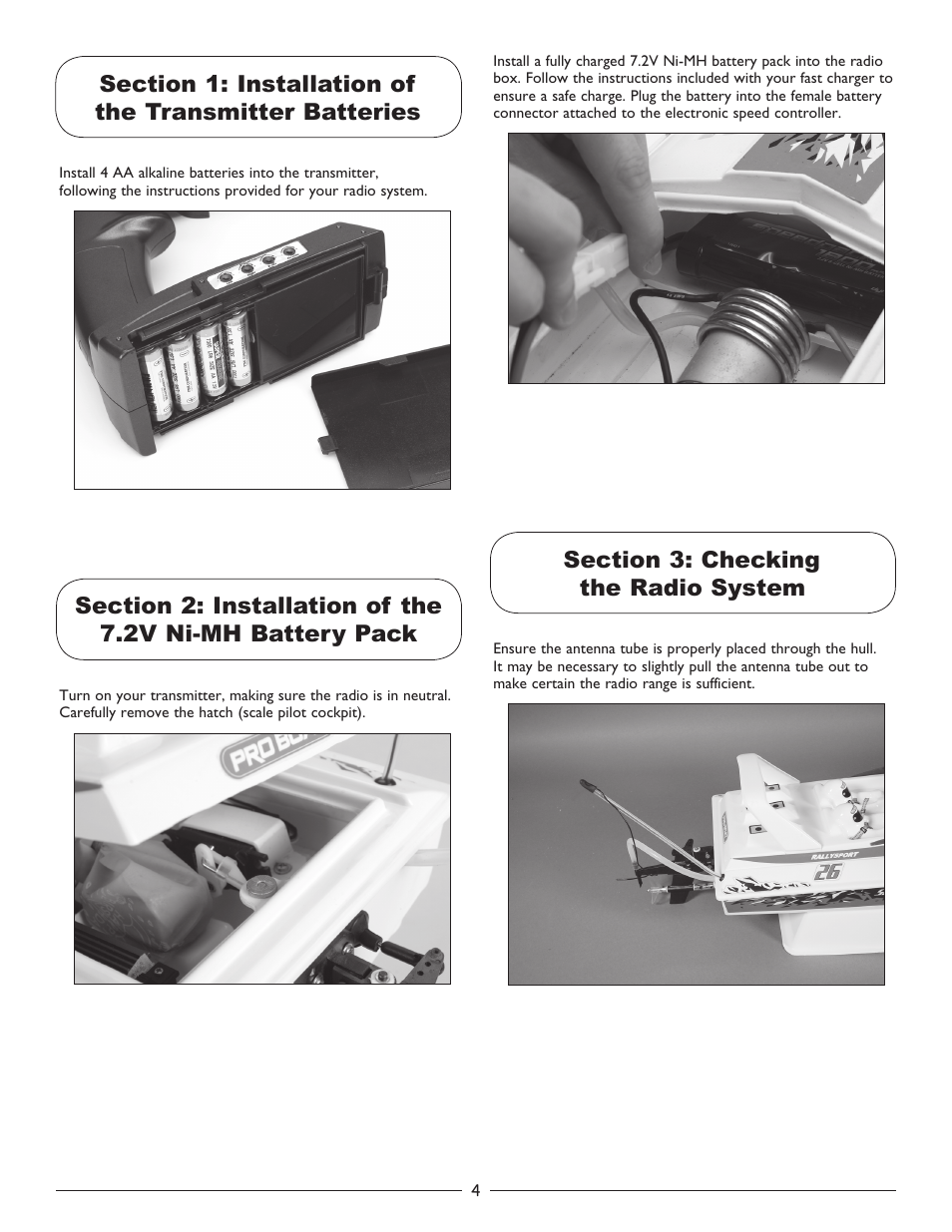 Pro Boat PRB3100S User Manual | Page 4 / 12