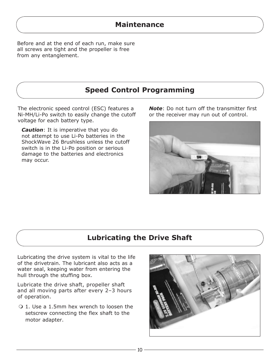 Pro Boat PRB3150 User Manual | Page 10 / 16