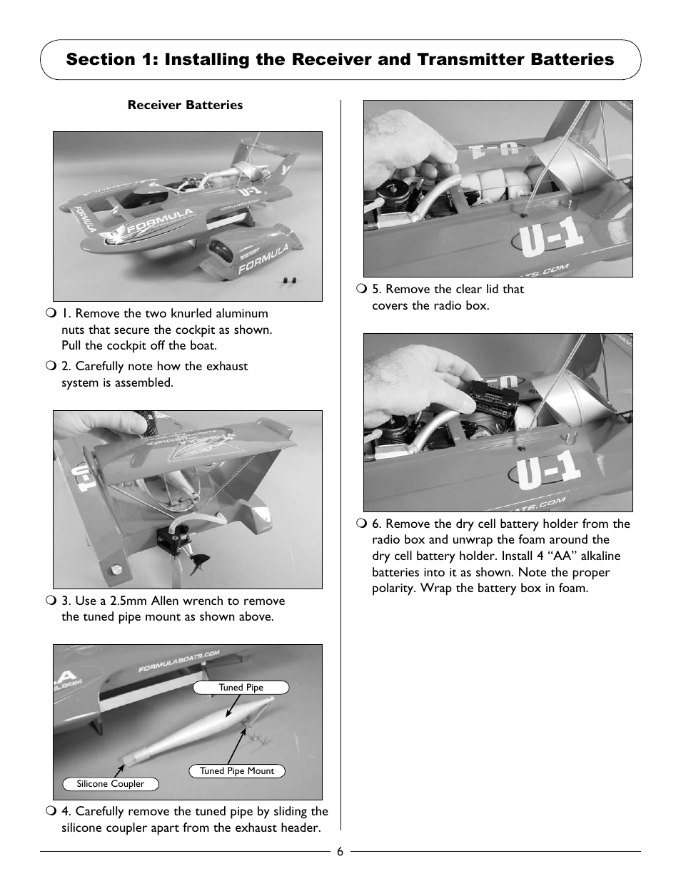 Pro Boat PRB3200 User Manual | Page 6 / 16