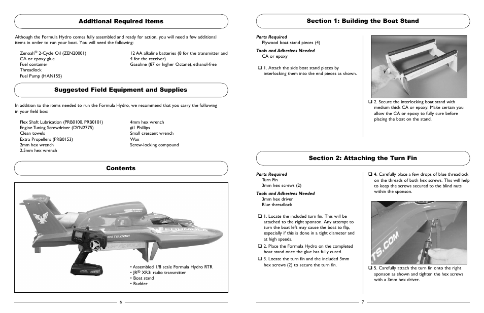 Pro Boat PRB3250 User Manual | Page 4 / 11