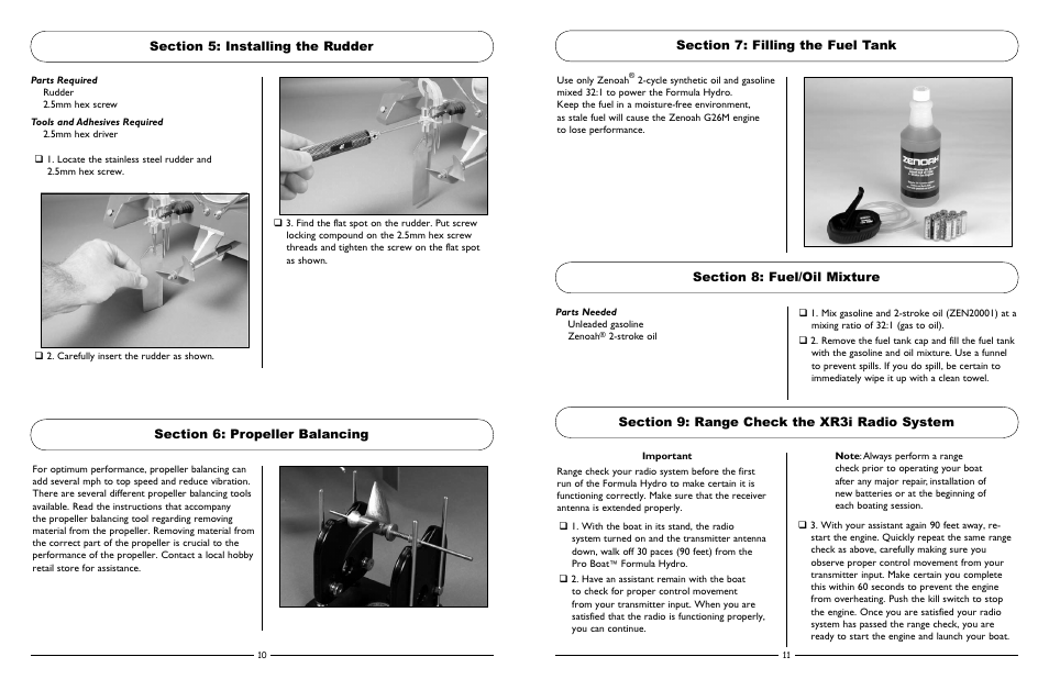 Pro Boat PRB3250 User Manual | Page 6 / 11