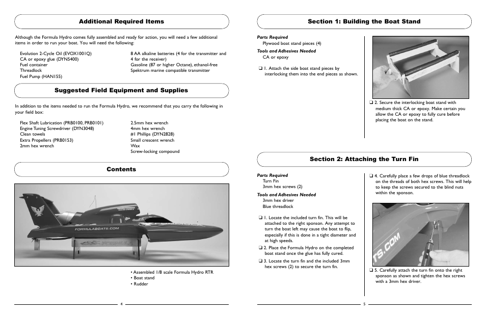 Pro Boat PRB3250BD User Manual | Page 3 / 10