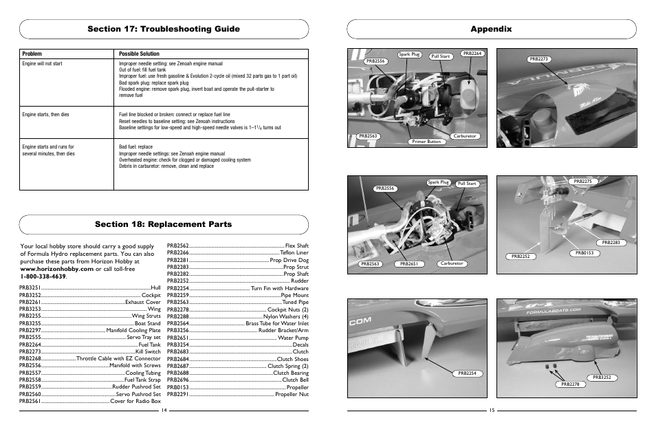 Pro Boat PRB3250BD User Manual | Page 8 / 10