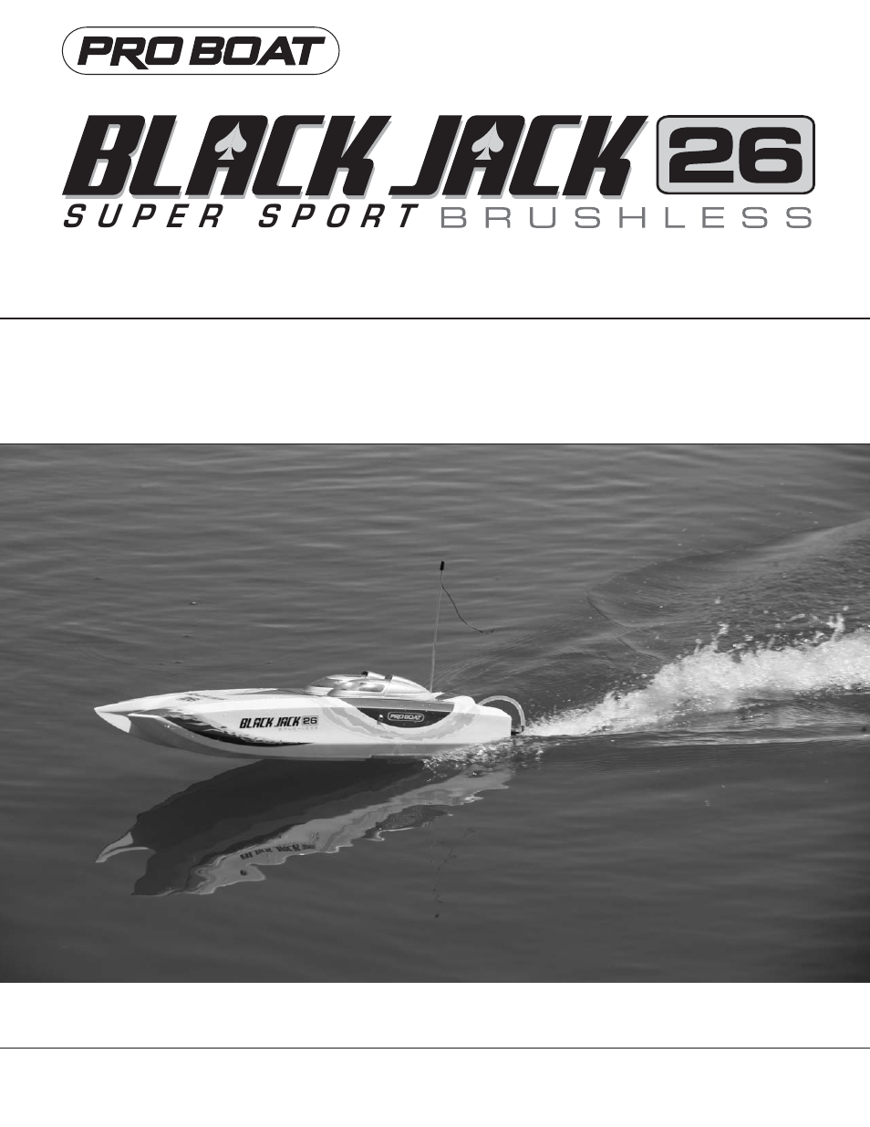 Pro Boat PRB3300S User Manual | 16 pages