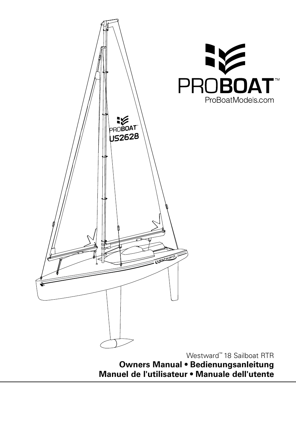 Pro Boat PRB3350 User Manual | 44 pages