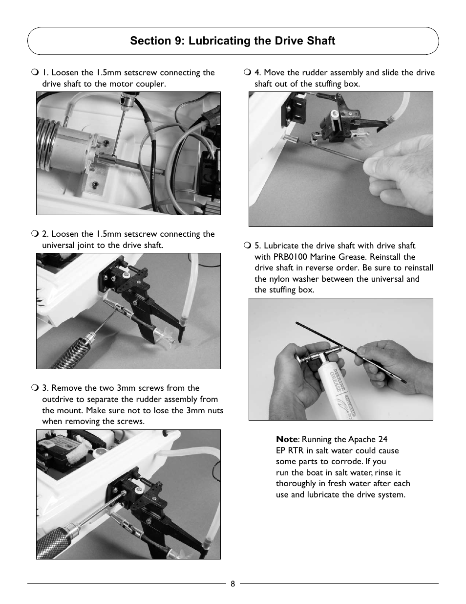 Pro Boat PRB3400 User Manual | Page 8 / 12