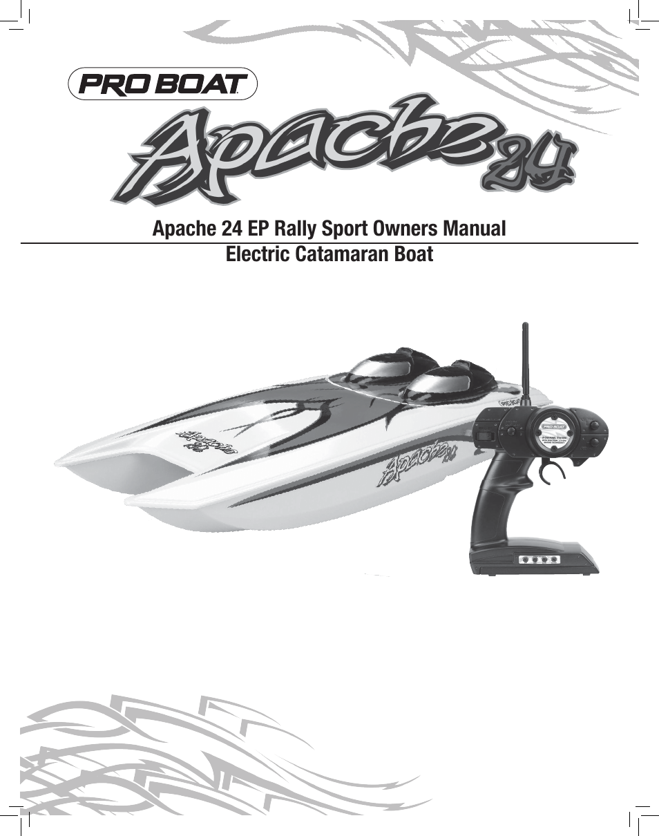 Pro Boat PRB3400S User Manual | 12 pages