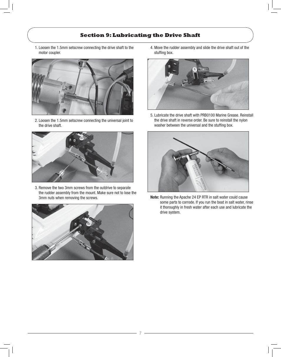 Pro Boat PRB3400S User Manual | Page 7 / 12