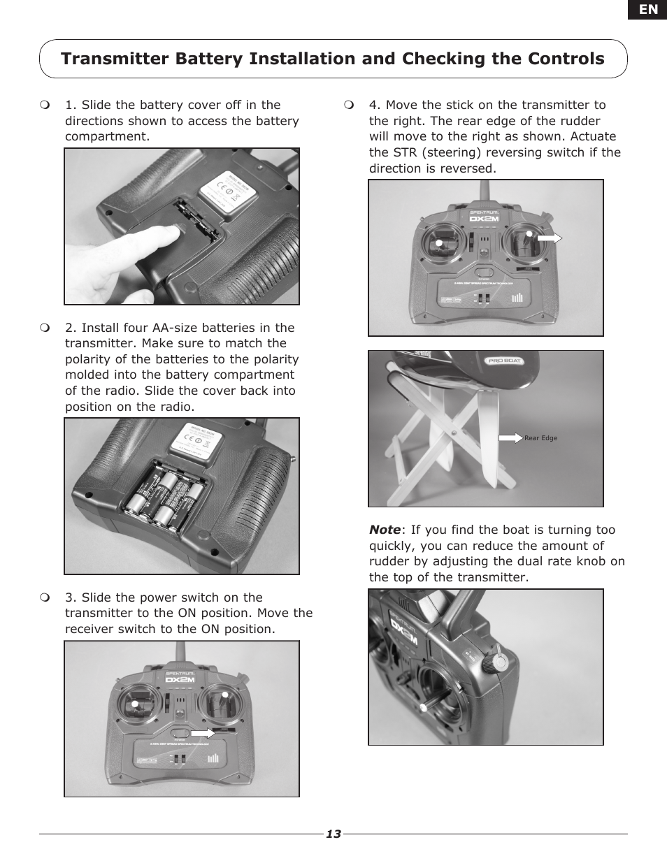 Pro Boat PRB3450 User Manual | Page 13 / 21