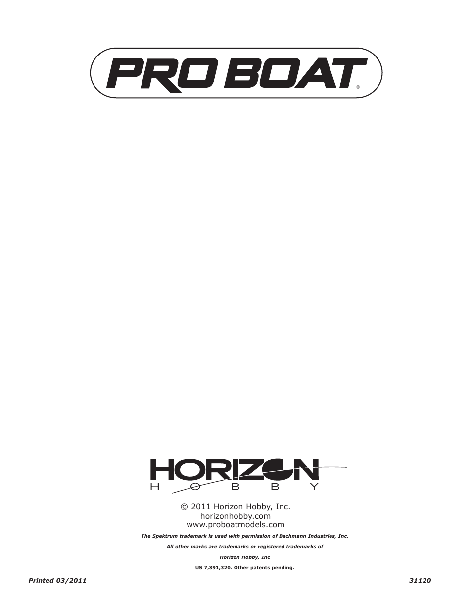 Pro Boat PRB3450 User Manual | Page 21 / 21