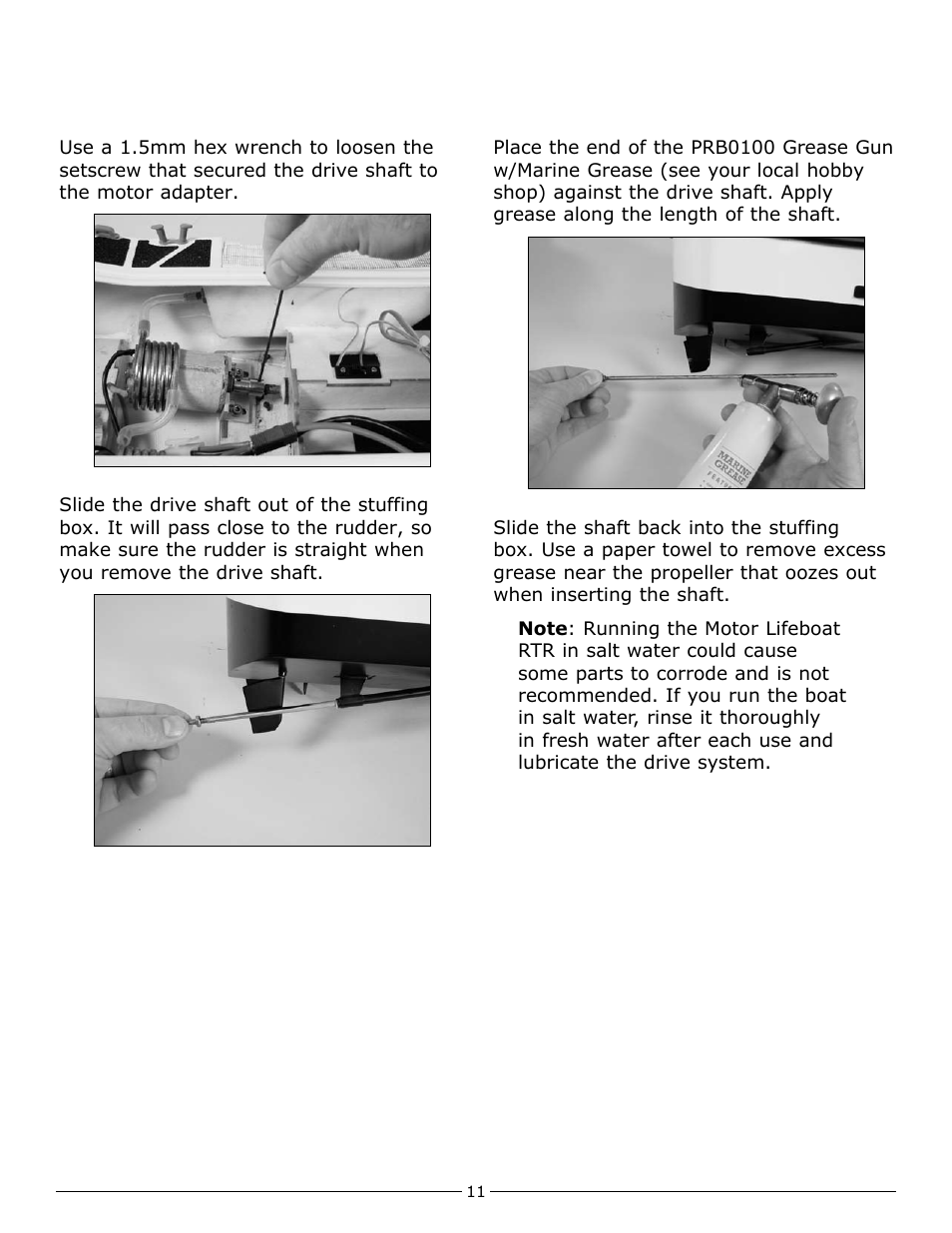 Pro Boat PRB3500 User Manual | Page 11 / 16