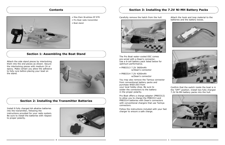 Pro Boat PRB3550 User Manual | Page 3 / 7