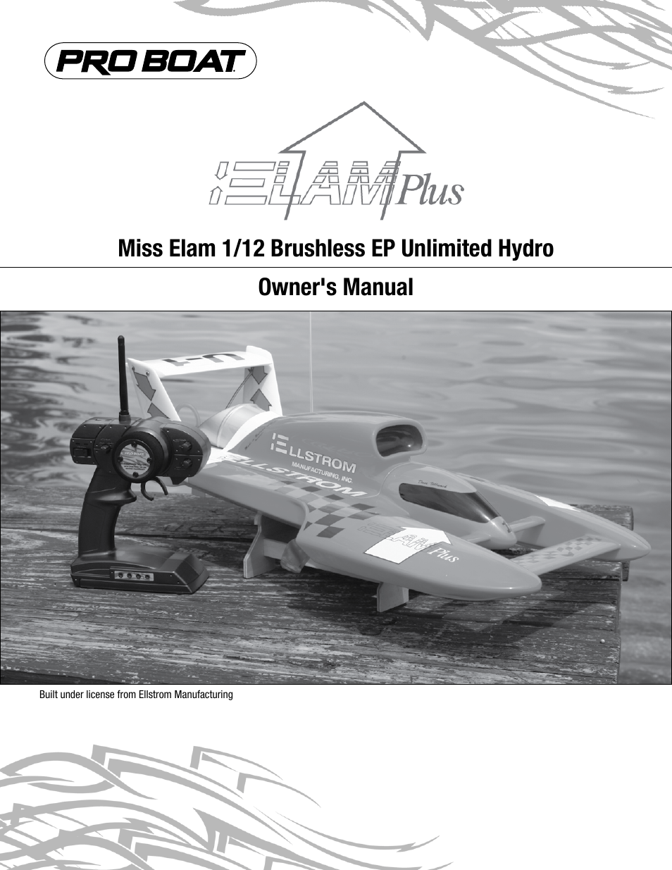 Pro Boat PRB3550S User Manual | 12 pages