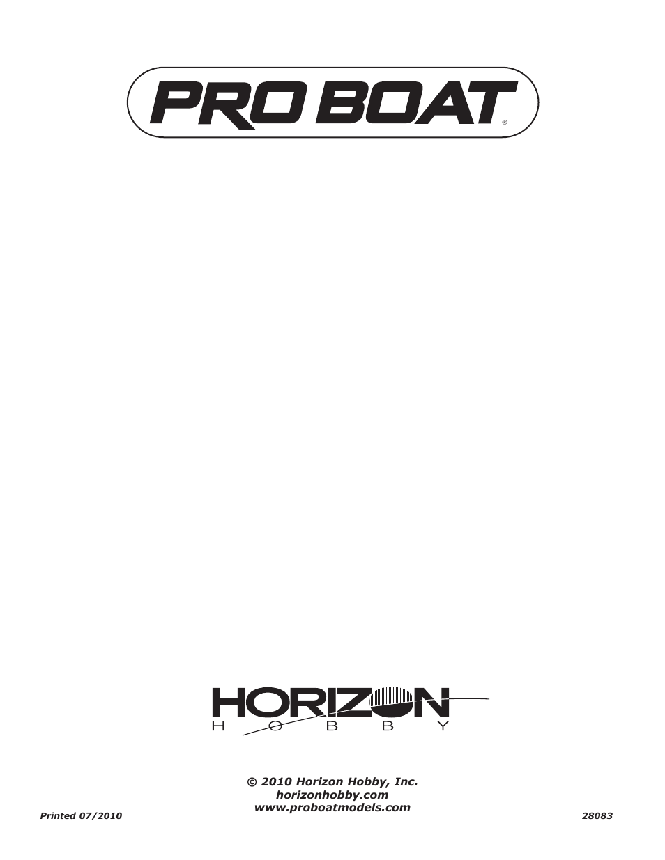 Pro Boat PRB3650 User Manual | Page 12 / 12