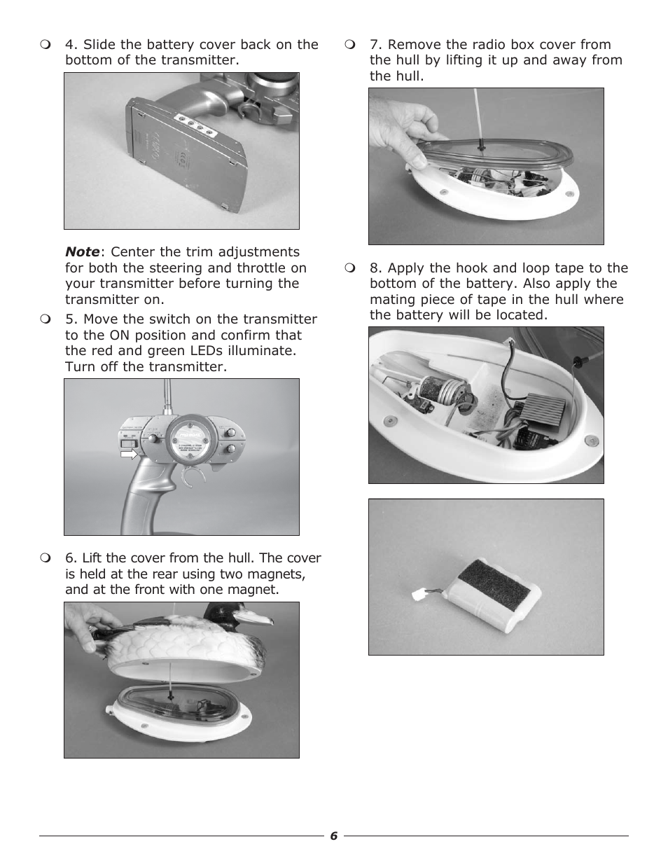 Pro Boat PRB3650 User Manual | Page 6 / 12