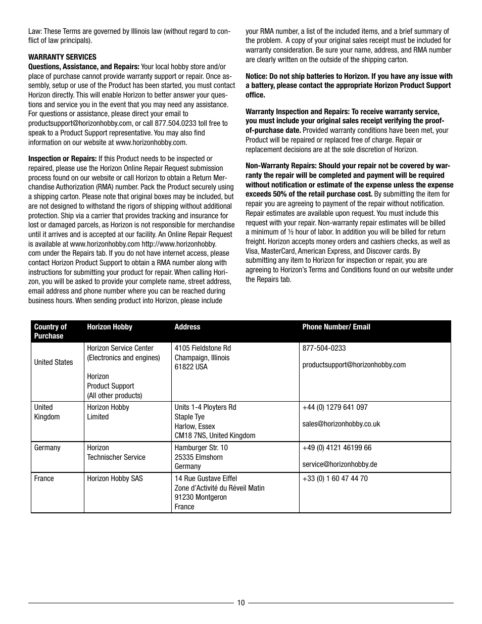 Pro Boat PRB3750S User Manual | Page 10 / 12